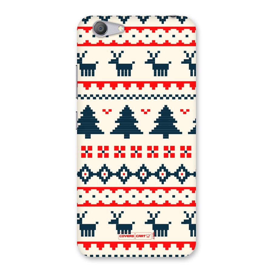 Christmas Design Pattern Back Case for Vivo Y53