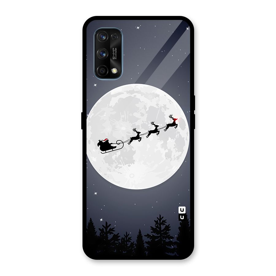 Christmas Nightsky Glass Back Case for Realme 7 Pro