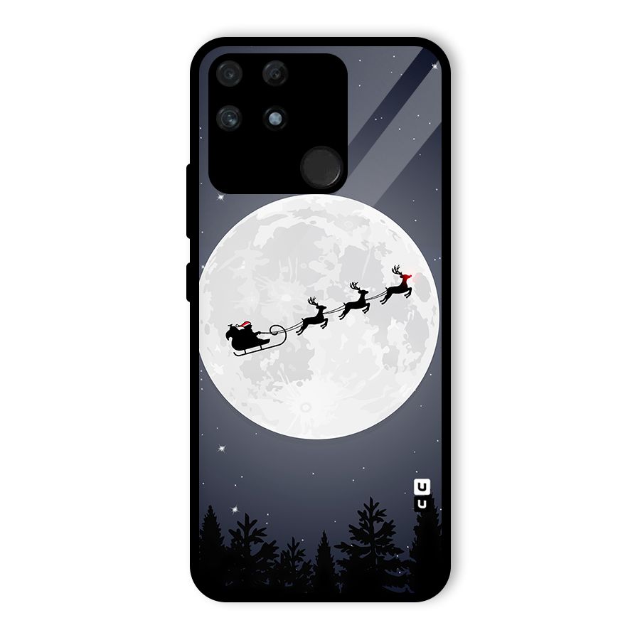Christmas Nightsky Glass Back Case for Realme Narzo 50A
