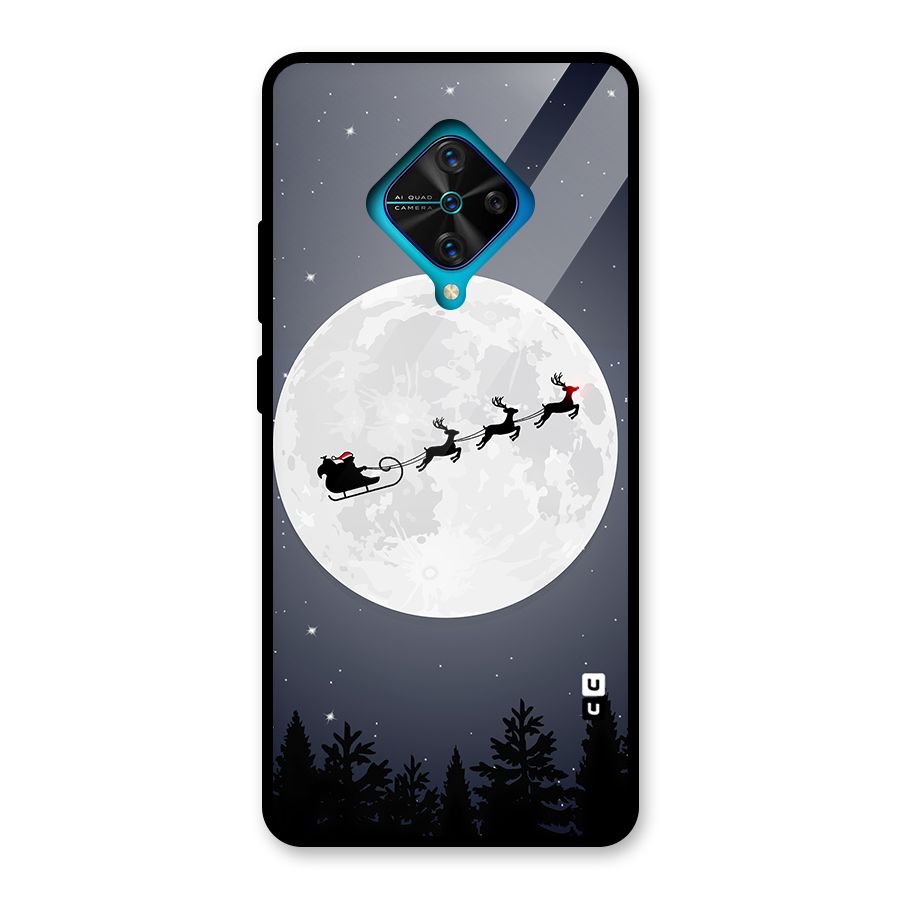 Christmas Nightsky Glass Back Case for Vivo S1 Pro