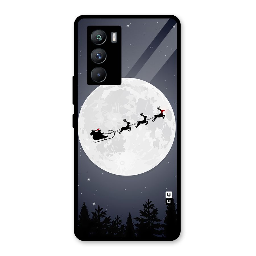 Christmas Nightsky Glass Back Case for Vivo iQOO 9 SE