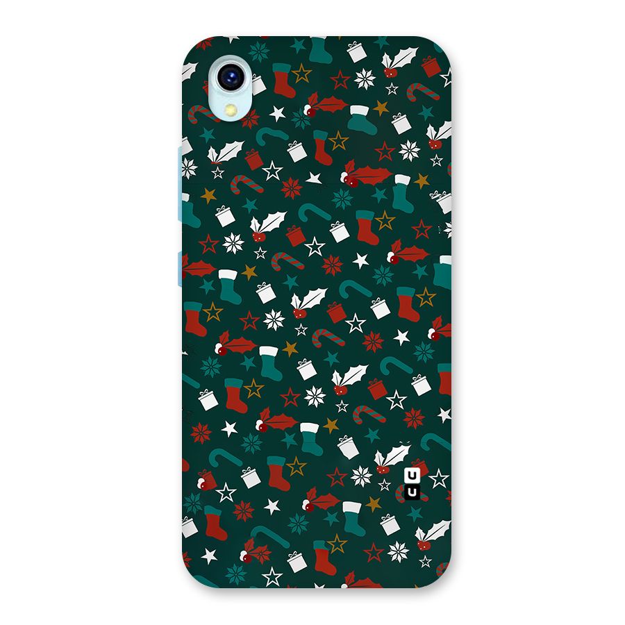 Christmas Pattern Design Back Case for Vivo Y1s