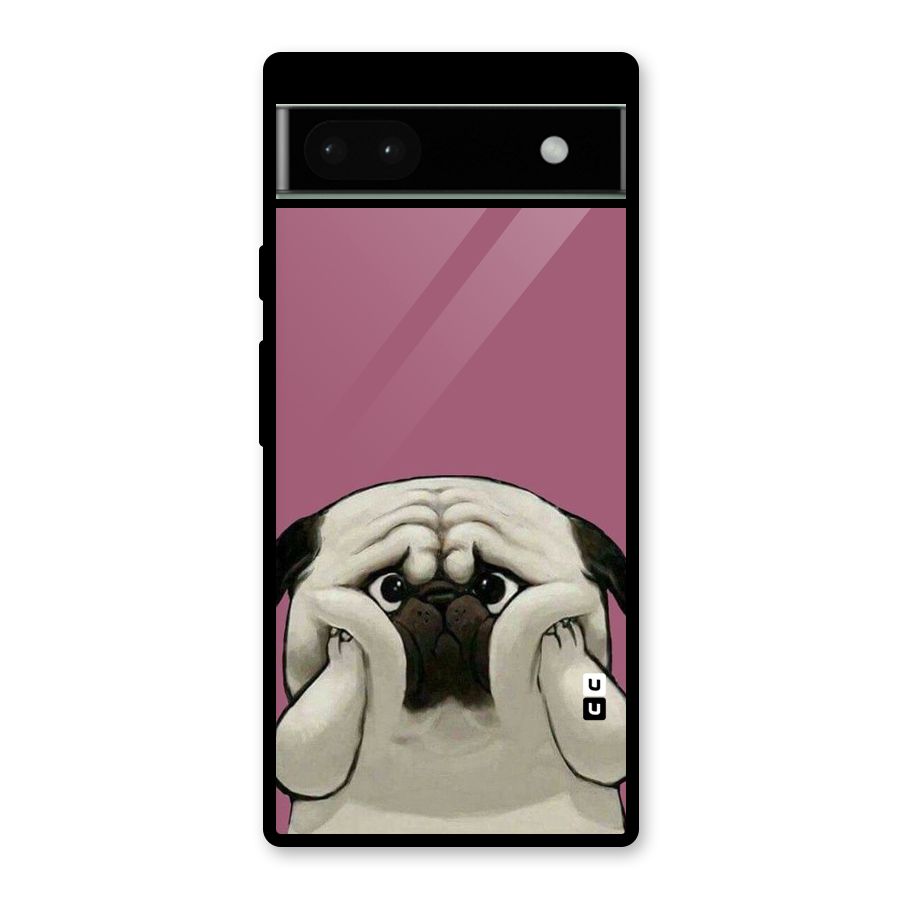 Chubby Doggo Glass Back Case for Google Pixel 6a