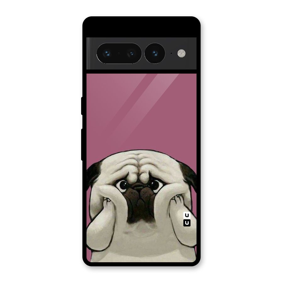 Chubby Doggo Glass Back Case for Google Pixel 7 Pro
