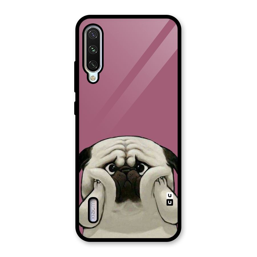 Chubby Doggo Glass Back Case for Mi A3