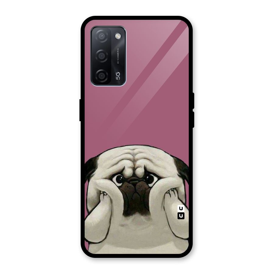 Chubby Doggo Glass Back Case for Oppo A53s 5G