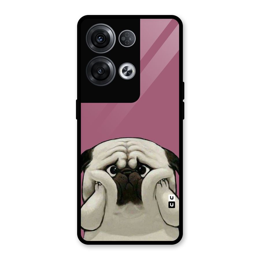 Chubby Doggo Glass Back Case for Oppo Reno8 Pro 5G