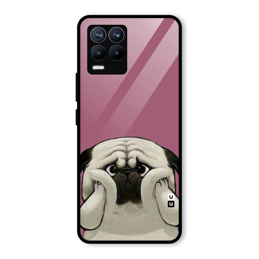 Chubby Doggo Glass Back Case for Realme 8