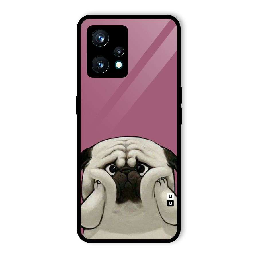 Chubby Doggo Glass Back Case for Realme 9