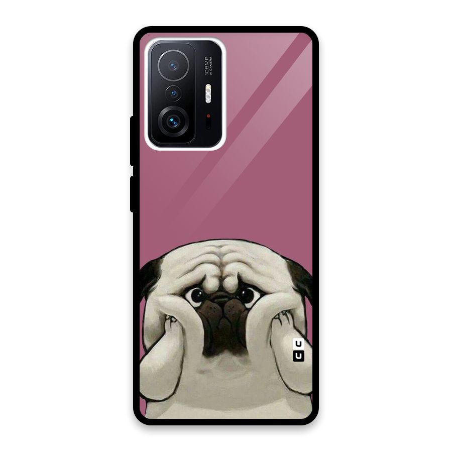 Chubby Doggo Glass Back Case for Xiaomi 11T Pro