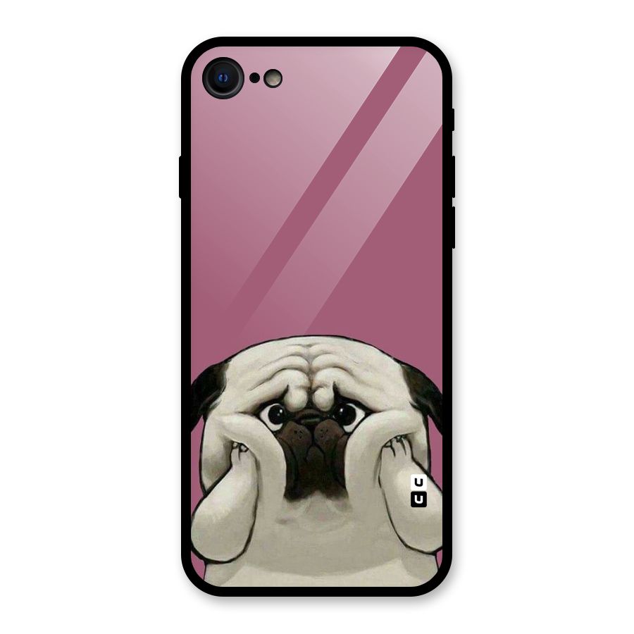 Chubby Doggo Glass Back Case for iPhone SE 2022