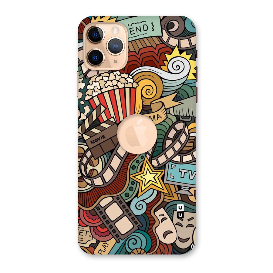 Cinematic Design Back Case for iPhone 11 Pro Max Logo Cut