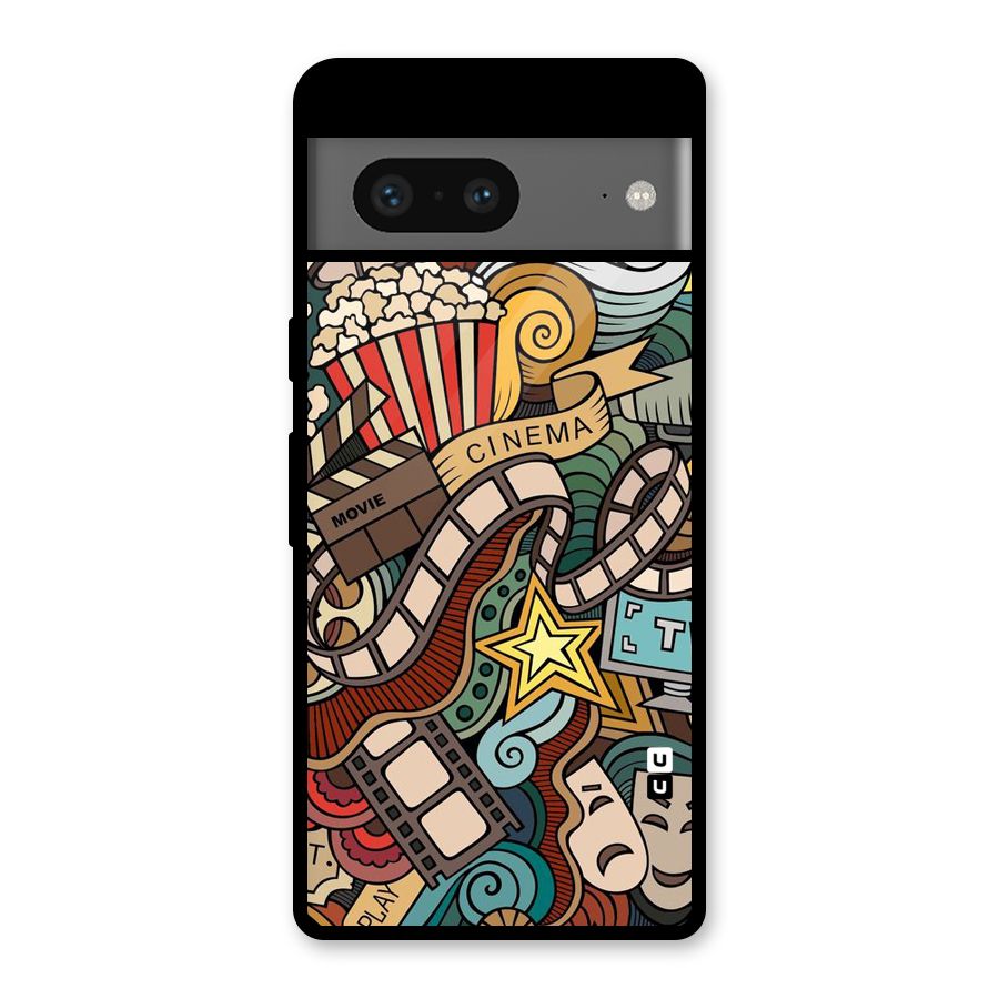 Cinematic Design Glass Back Case for Google Pixel 7