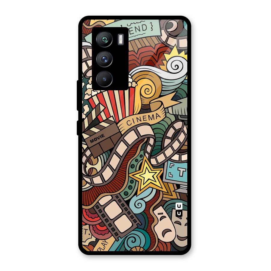 Cinematic Design Glass Back Case for Vivo iQOO 9 SE