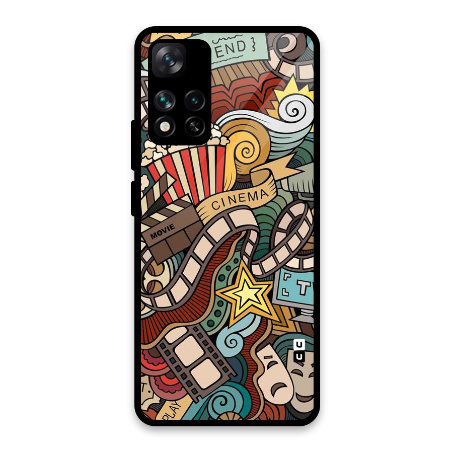 Cinematic Design Glass Back Case for Xiaomi 11i HyperCharge 5G