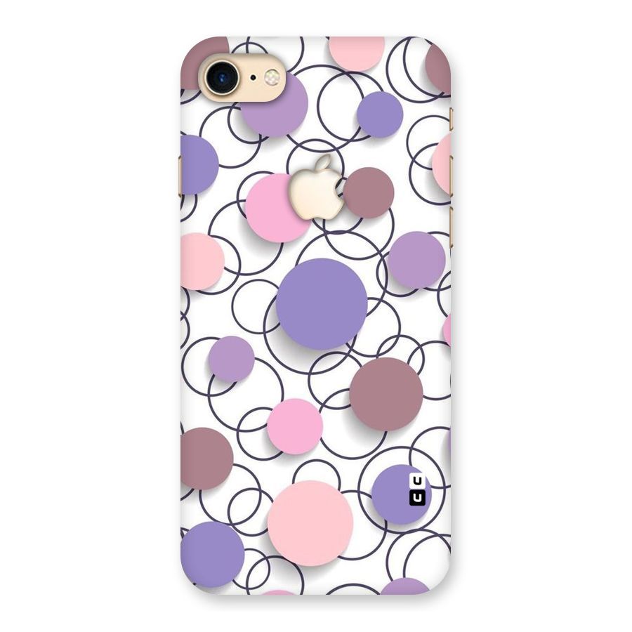 Circles And More Back Case for iPhone 7 Apple Cut