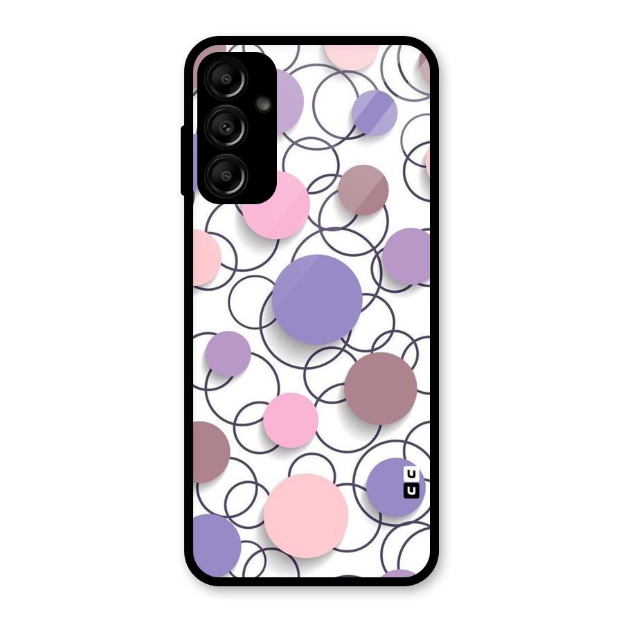 Circles And More Glass Back Case for Galaxy A14 5G