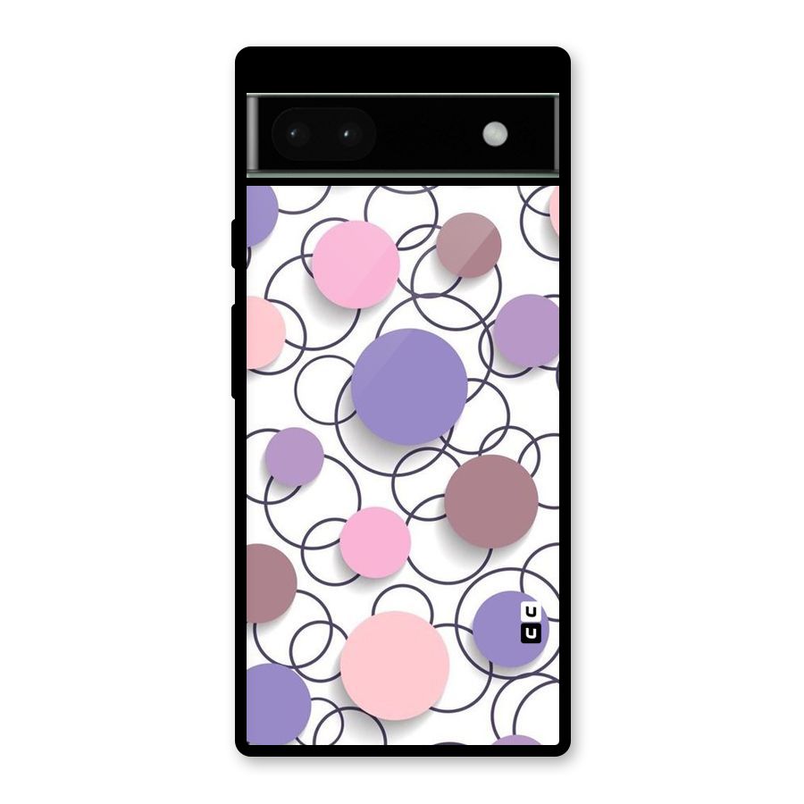 Circles And More Glass Back Case for Google Pixel 6a