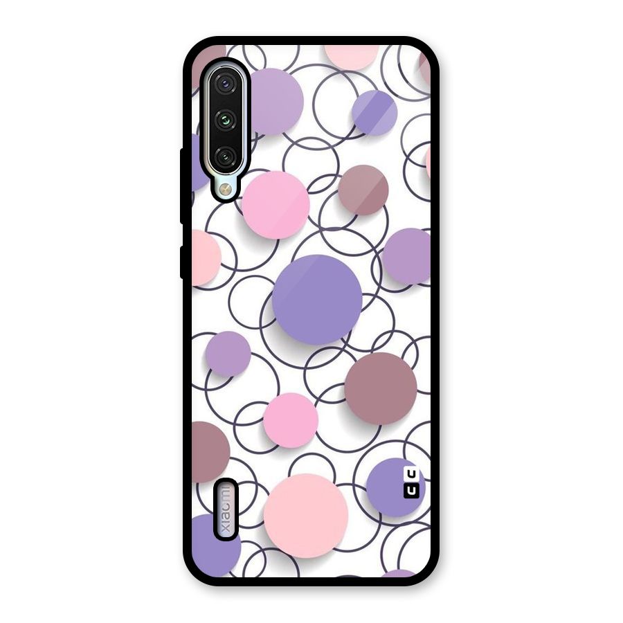 Circles And More Glass Back Case for Mi A3