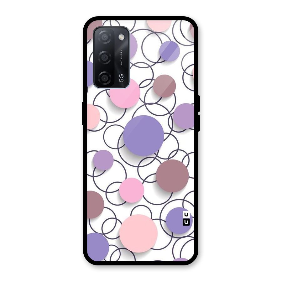 Circles And More Glass Back Case for Oppo A53s 5G