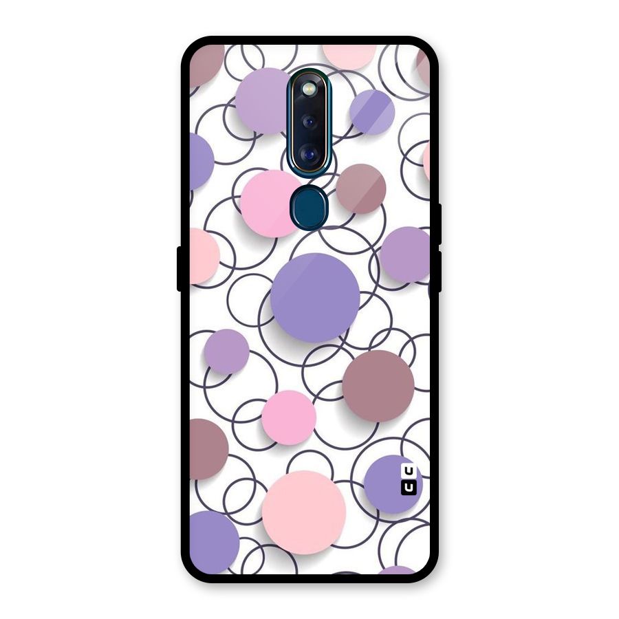 Circles And More Glass Back Case for Oppo F11 Pro