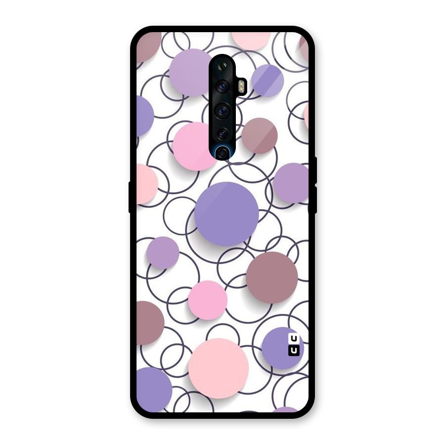 Circles And More Glass Back Case for Oppo Reno2 Z