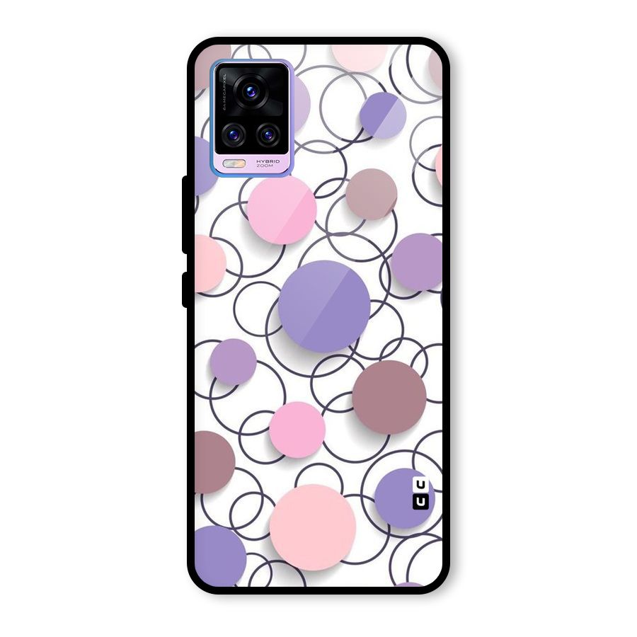 Circles And More Glass Back Case for Vivo V20 Pro