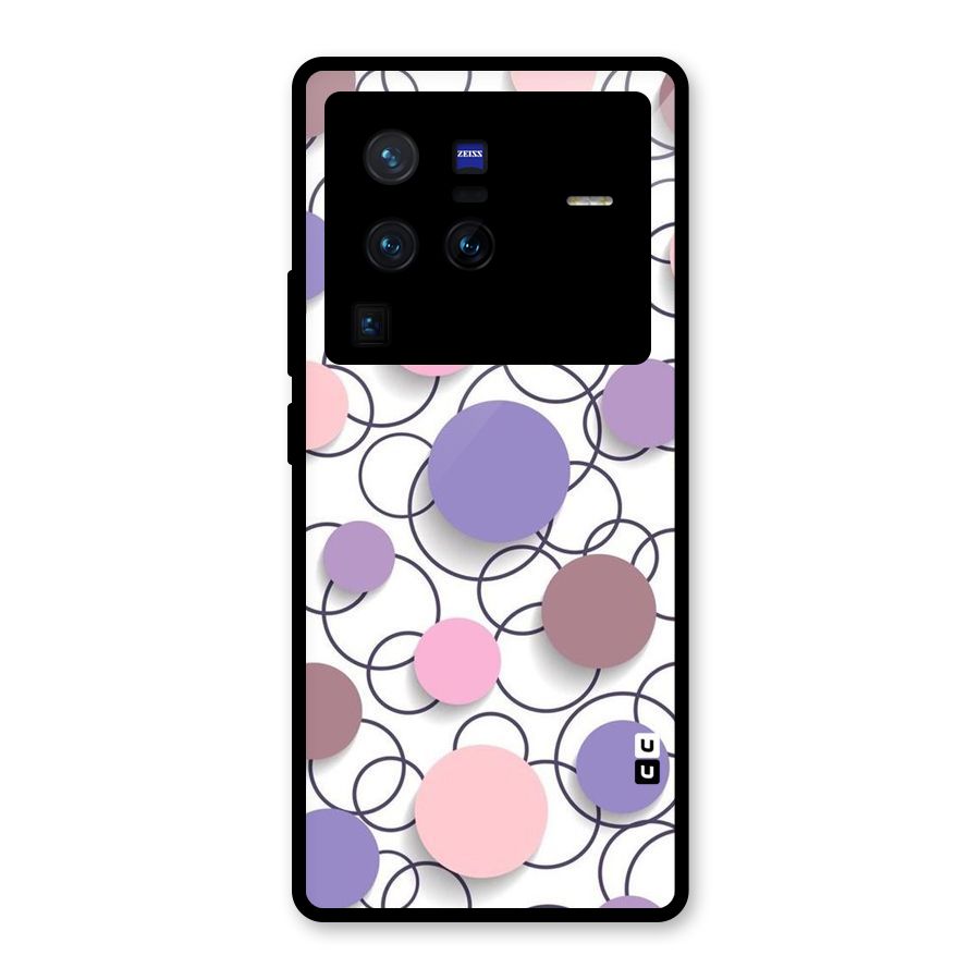 Circles And More Glass Back Case for Vivo X80 Pro