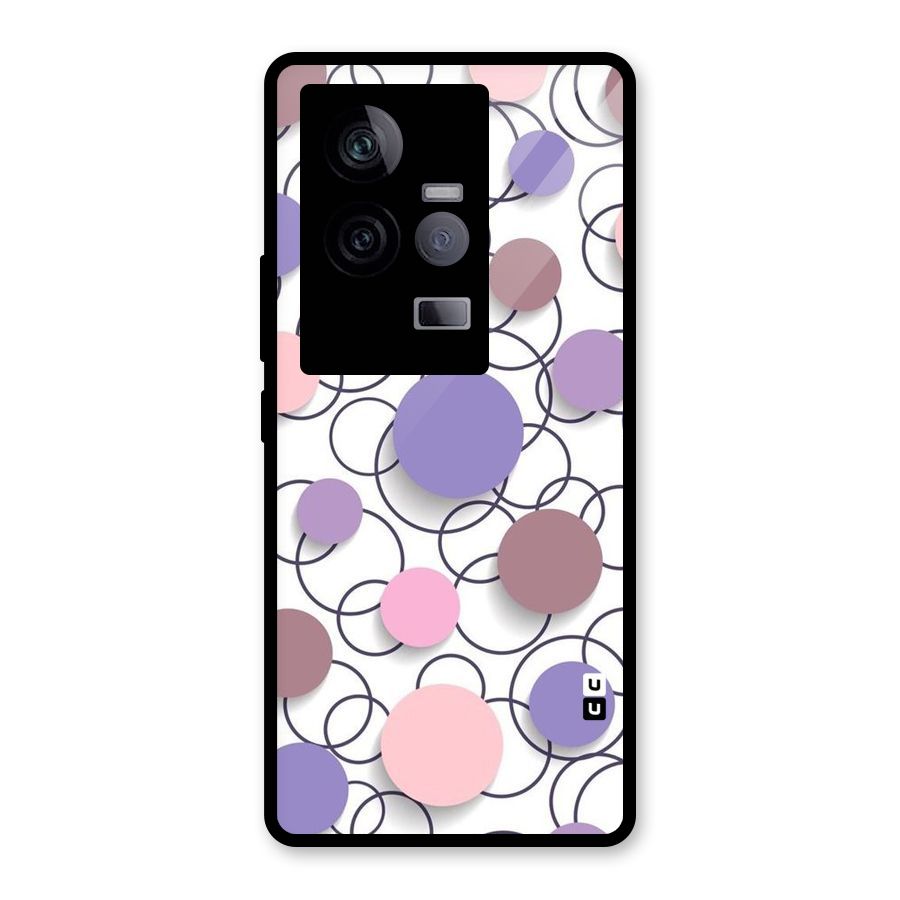 Circles And More Glass Back Case for Vivo iQOO 11 5G