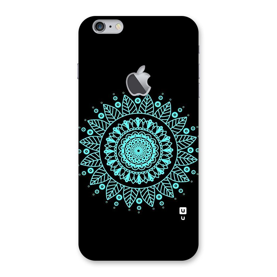 Circles Pattern Art Back Case for iPhone 6 Plus 6S Plus Logo Cut