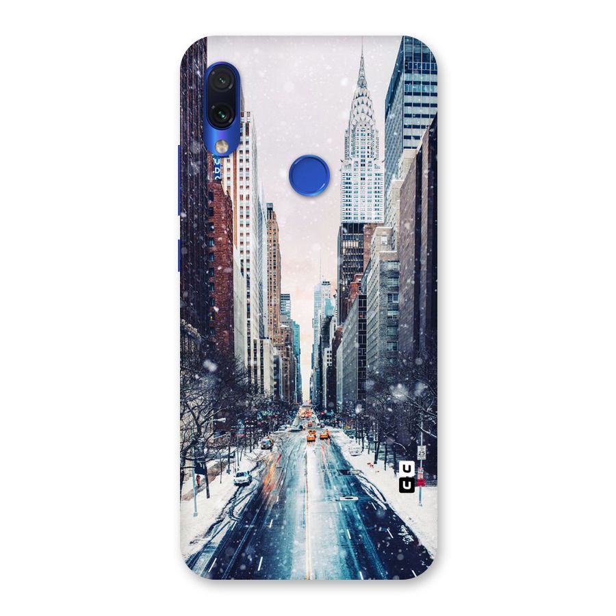 City Snow Back Case for Redmi Note 7