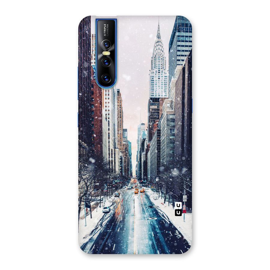 City Snow Back Case for Vivo V15 Pro