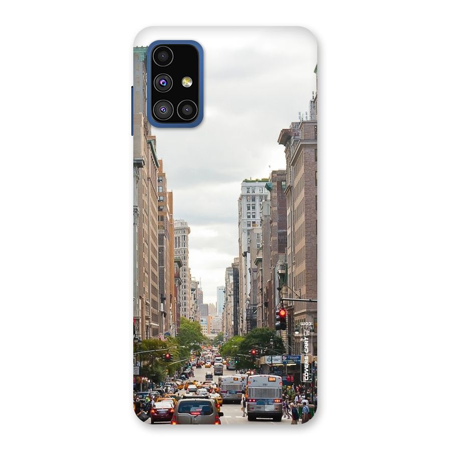 City Street View Back Case for Galaxy M51