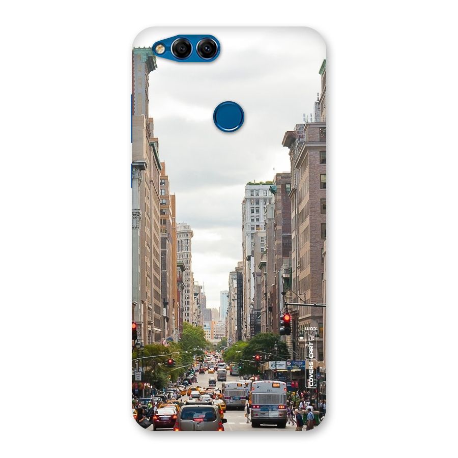 City Street View Back Case for Honor 7X