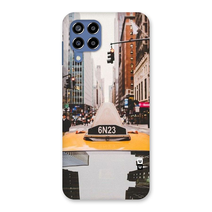 City Taxi Back Case for Galaxy M53 5G