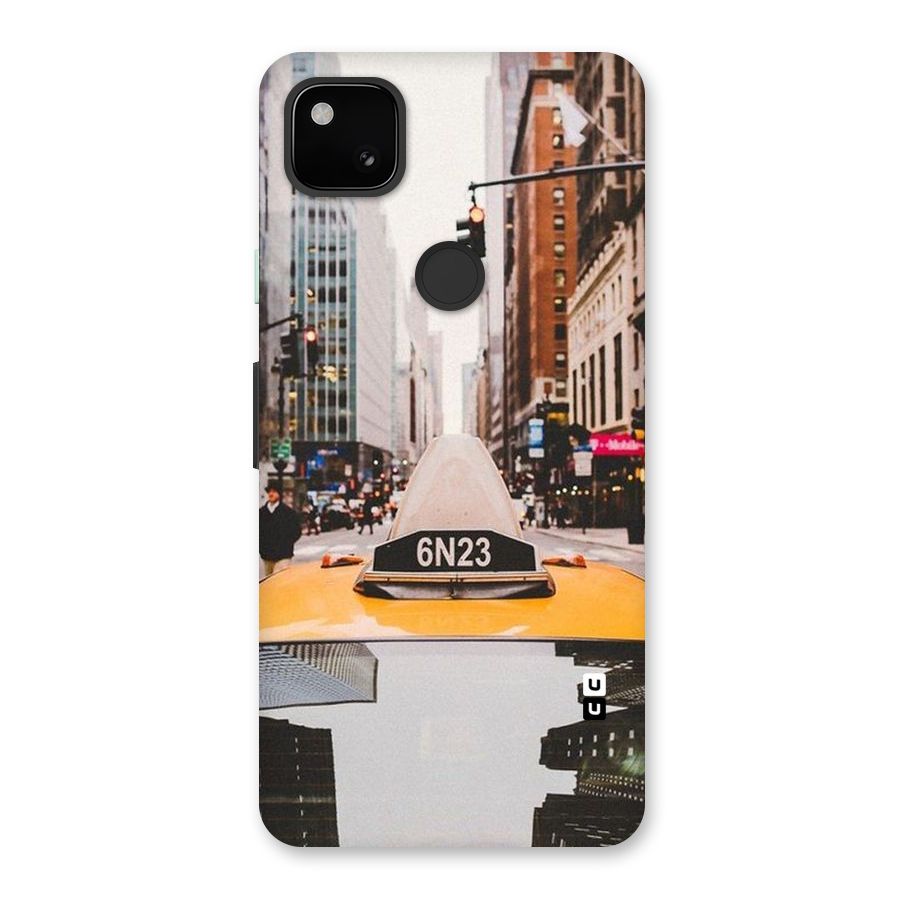 City Taxi Back Case for Google Pixel 4a