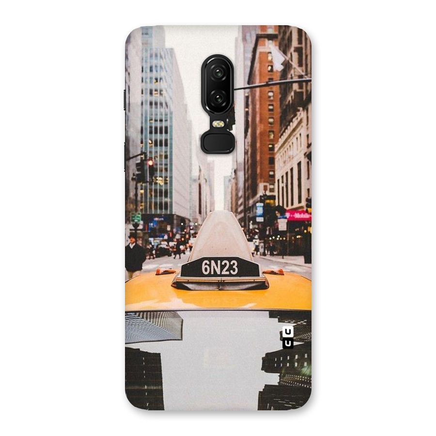 City Taxi Back Case for OnePlus 6
