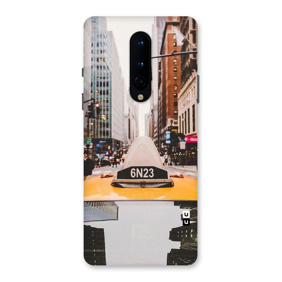 City Taxi Back Case for OnePlus 8