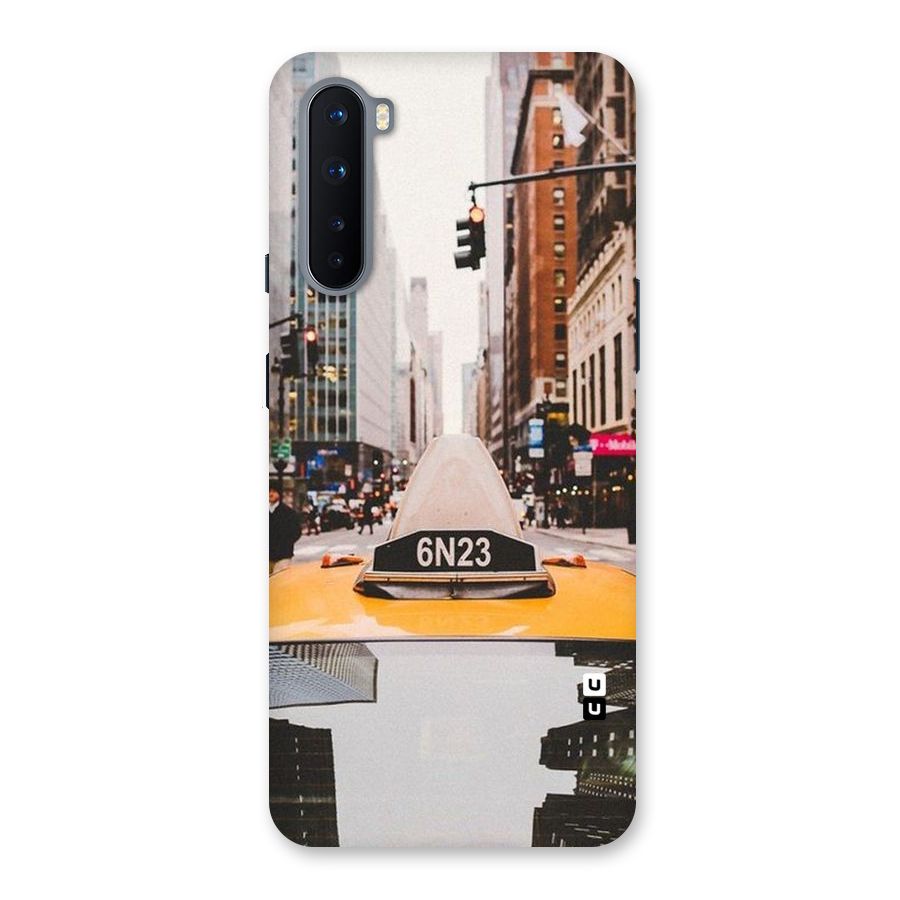 City Taxi Back Case for OnePlus Nord