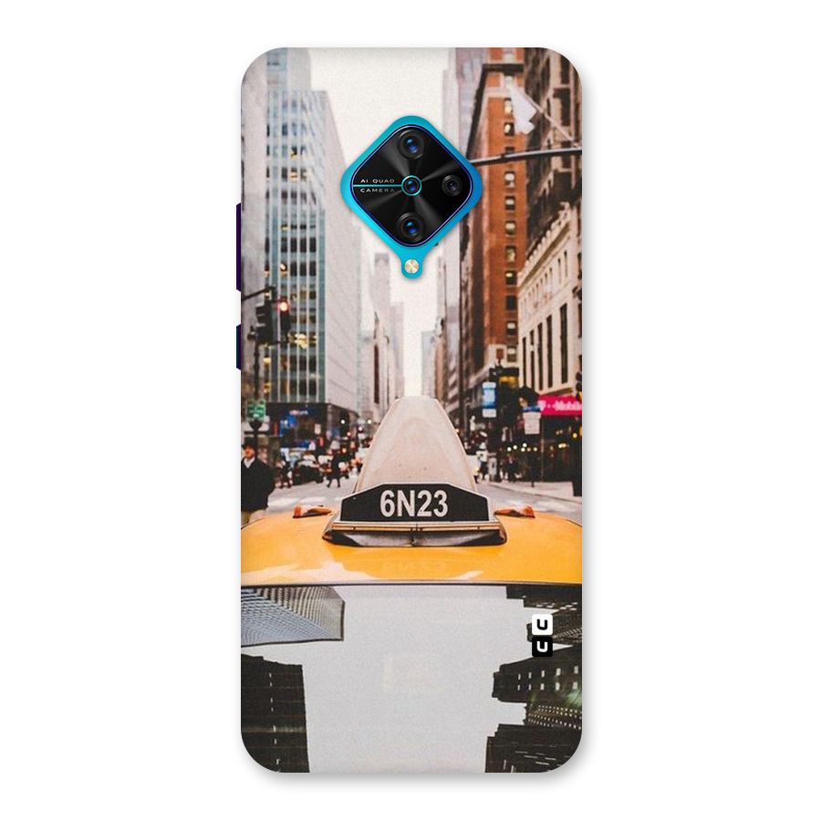 City Taxi Back Case for Vivo S1 Pro