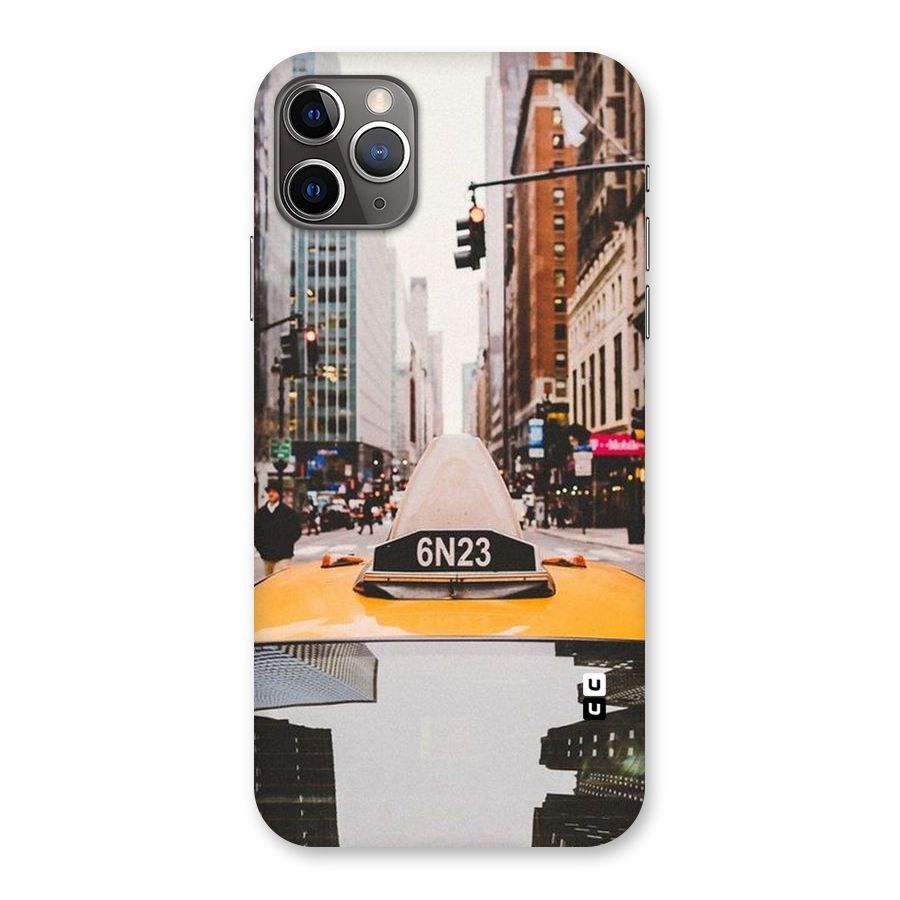 City Taxi Back Case for iPhone 11 Pro Max