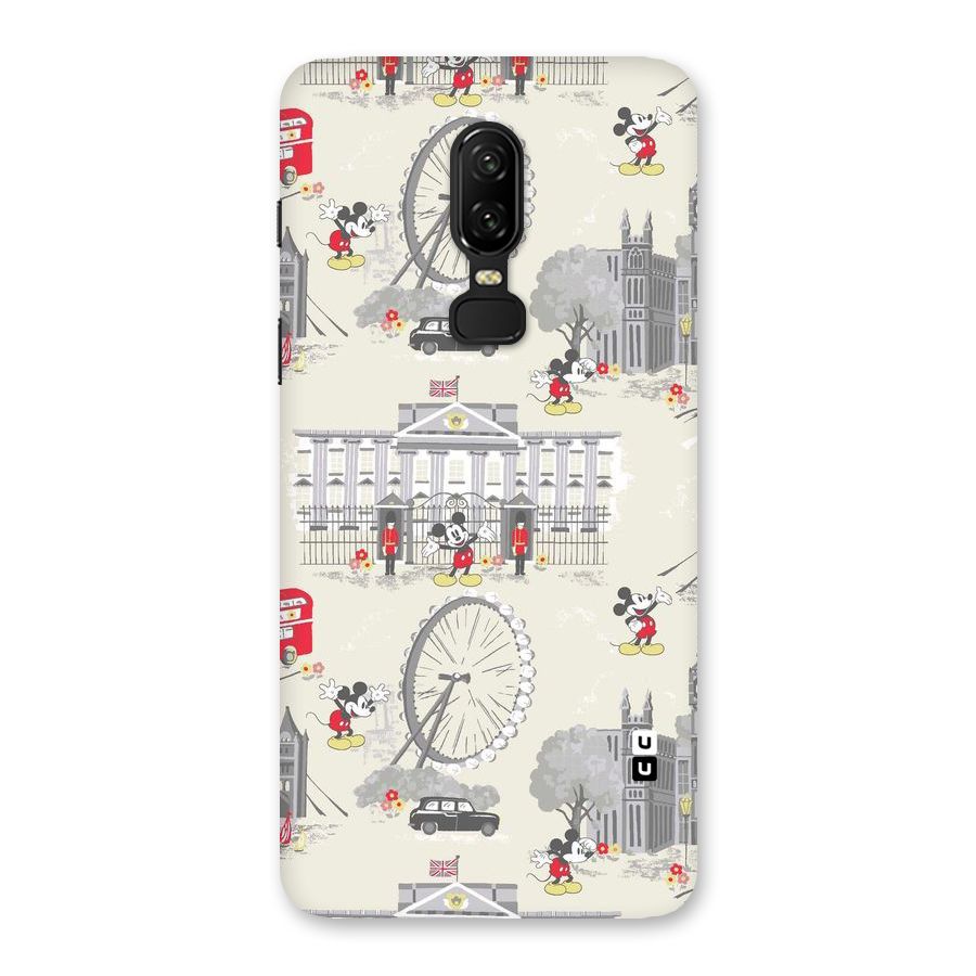 City Tour Pattern Back Case for OnePlus 6