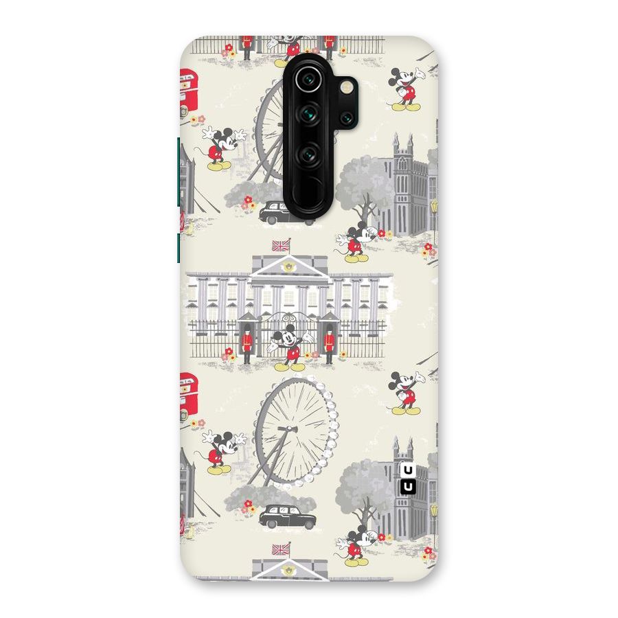 City Tour Pattern Back Case for Redmi Note 8 Pro