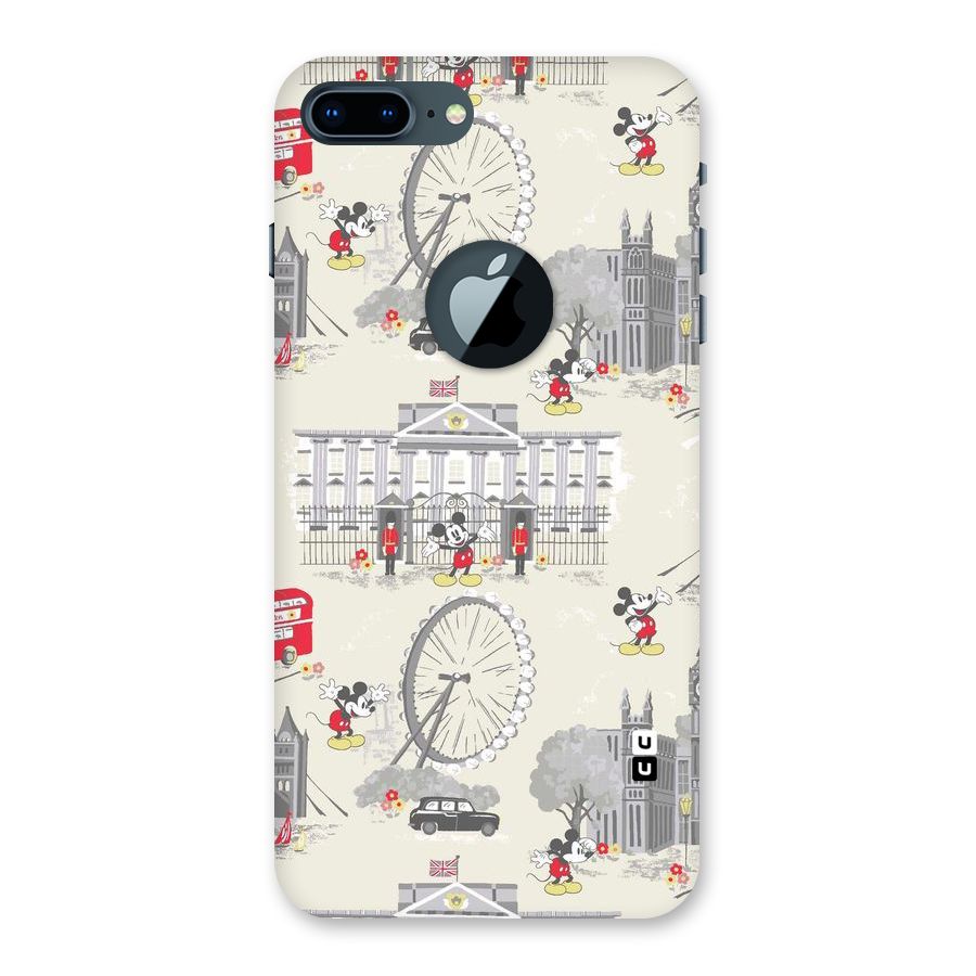 City Tour Pattern Back Case for iPhone 7 Plus Logo Cut