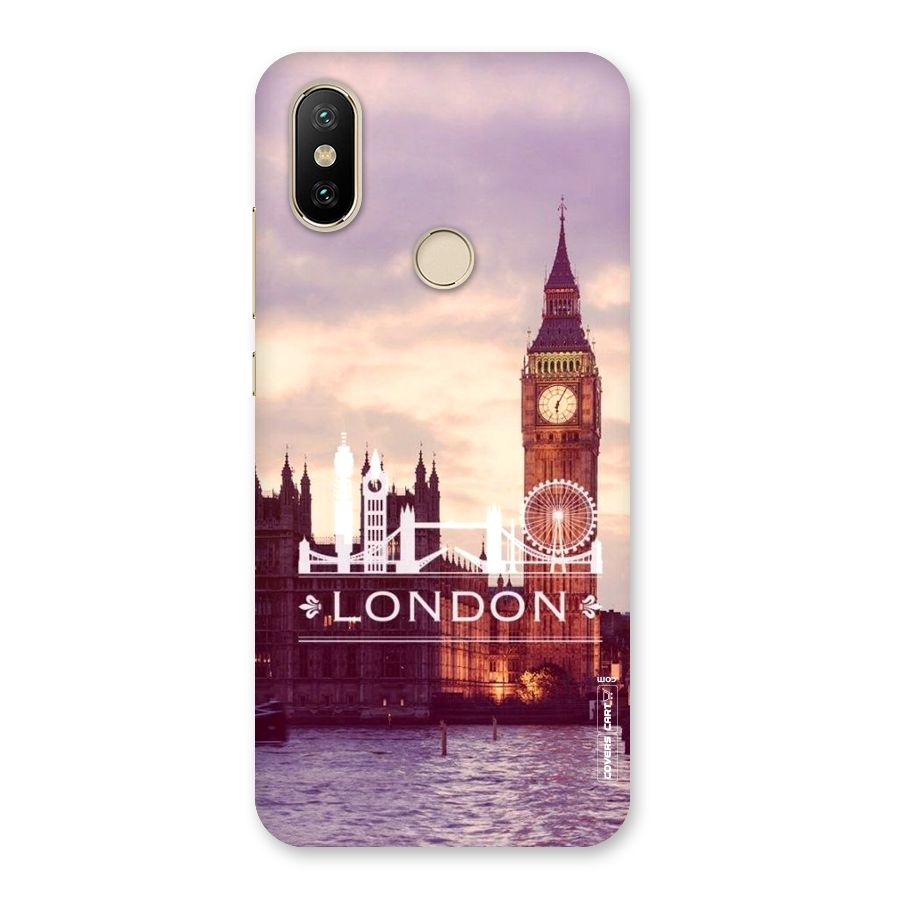 City Tower Back Case for Mi A2
