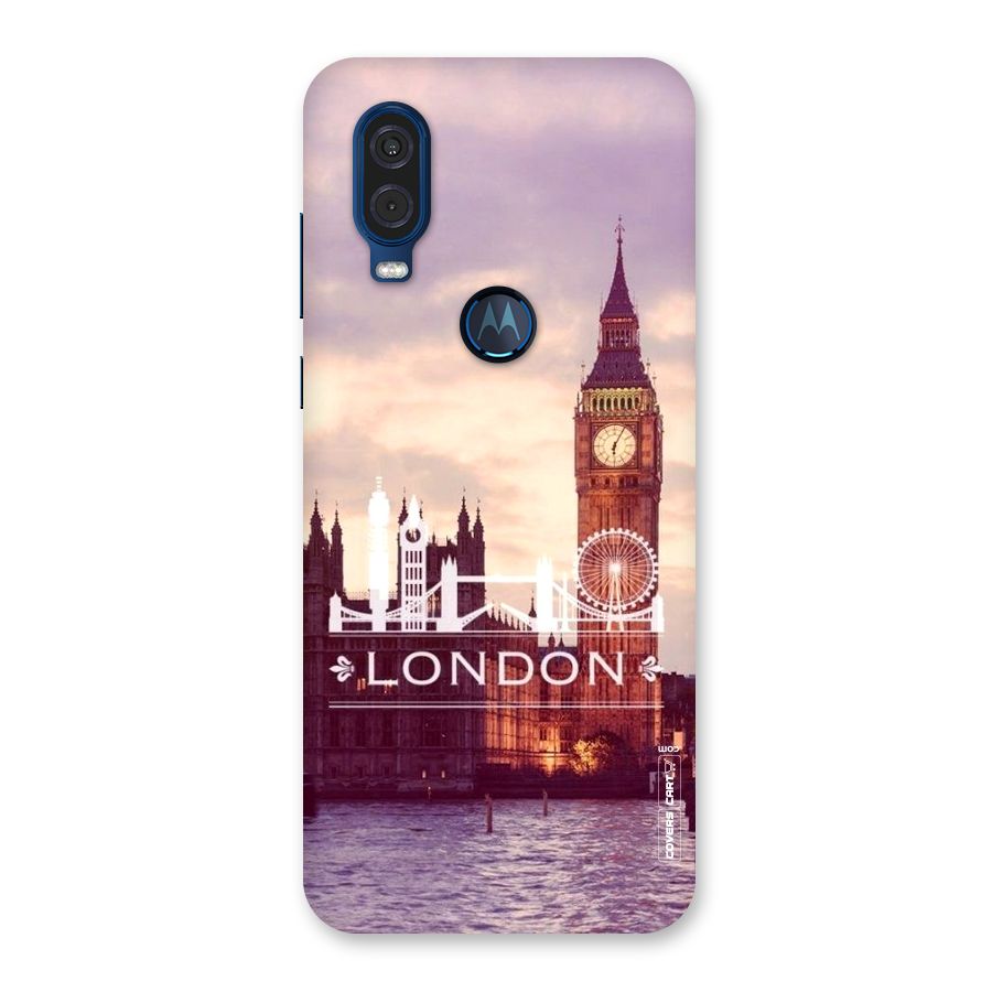 City Tower Back Case for Motorola One Vision