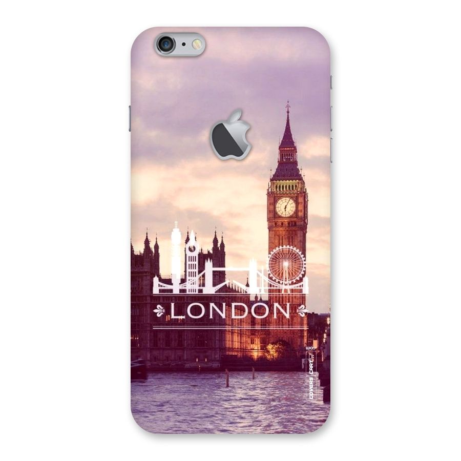 City Tower Back Case for iPhone 6 Plus 6S Plus Logo Cut