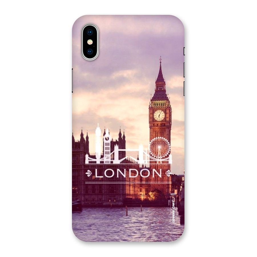 City Tower Back Case for iPhone XS