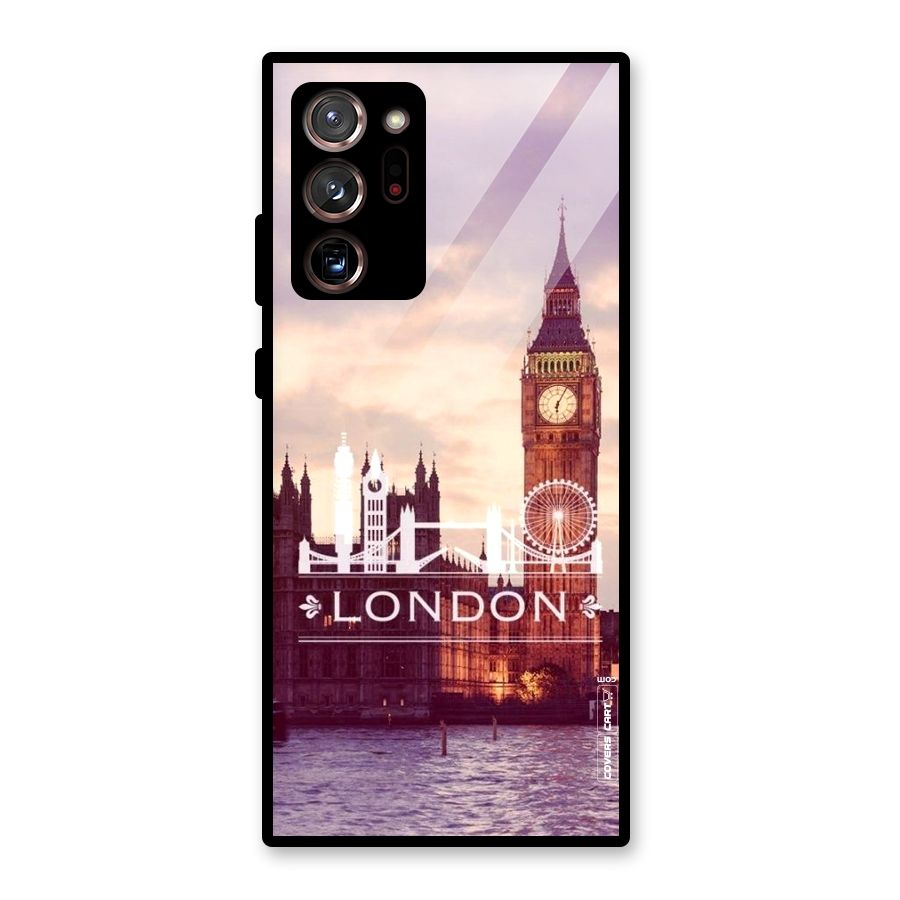City Tower Glass Back Case for Galaxy Note 20 Ultra 5G