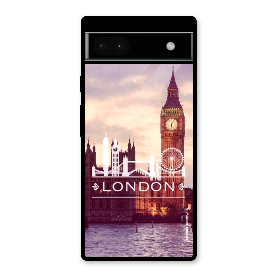 City Tower Glass Back Case for Google Pixel 6a